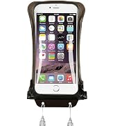 AquaVault 100% Waterproof Floating Smart Phone Case & Money Pouch - Fits All Phones - Made from P...