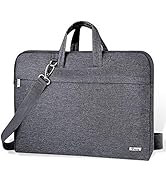Voova 15.6 Inch Laptop Sleeve Case Bag, Slim Computer Carry Case with Shoulder Strap Compatible w...