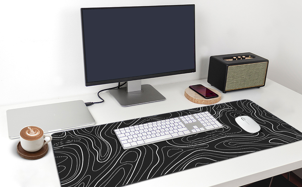topographic mouse pad