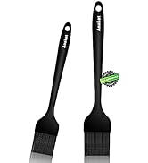 ANAEAT 2 Pack Silicone Basting Pastry Brushes - Heat Resistant Brush with Soft Bristles, Hygienic...