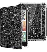 MoKo Case for 7" Kindle Paperwhite 12th Generation 2025/2026 & Kindle Colorsoft 2024/2025,Glitter...