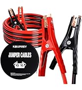 Jumper Cables for Car, SUV and Trucks Battery, Heavy Duty Automotive Booster Cables for Jump Star...
