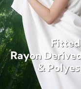 MR&HM Queen Fitted Sheet Only, Ultra-Soft Rayon Derived from Bamboo & Polyester Blend, Silky & Br...