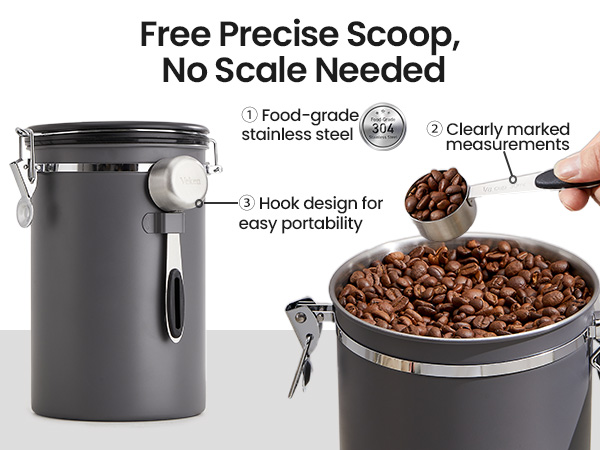 airtight coffee canister