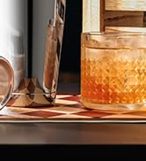 WOTOR Boston Cocktail Shaker Set, 18 oz & 28 oz Stainless Steel Weighted Shaker Tins, Metal Marti...
