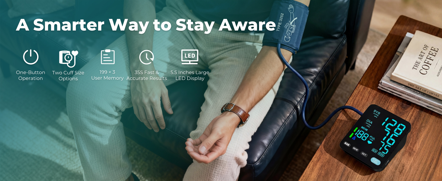 blood pressure monitors for home use