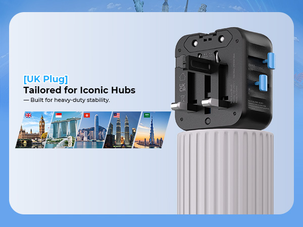 SKRSAN Aura International Travel Adapter