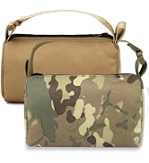 2Pcs Outdoor Shooting Rest Bags for Rifles, Front & Rear Gun Support Bags Unfilled Shooting Bench...