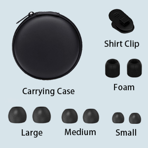 eartips and case