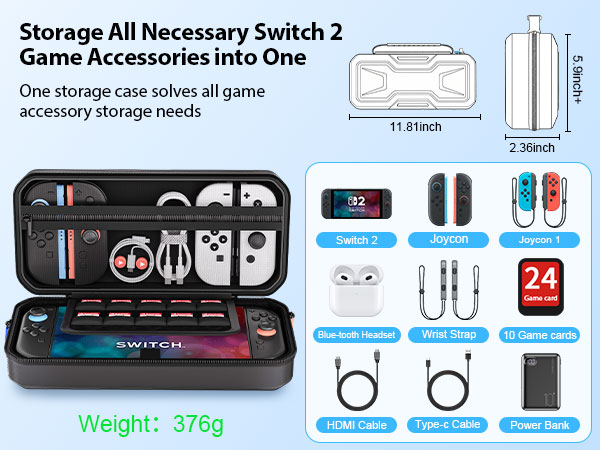 Carrying Case for Nintendo Switch 2