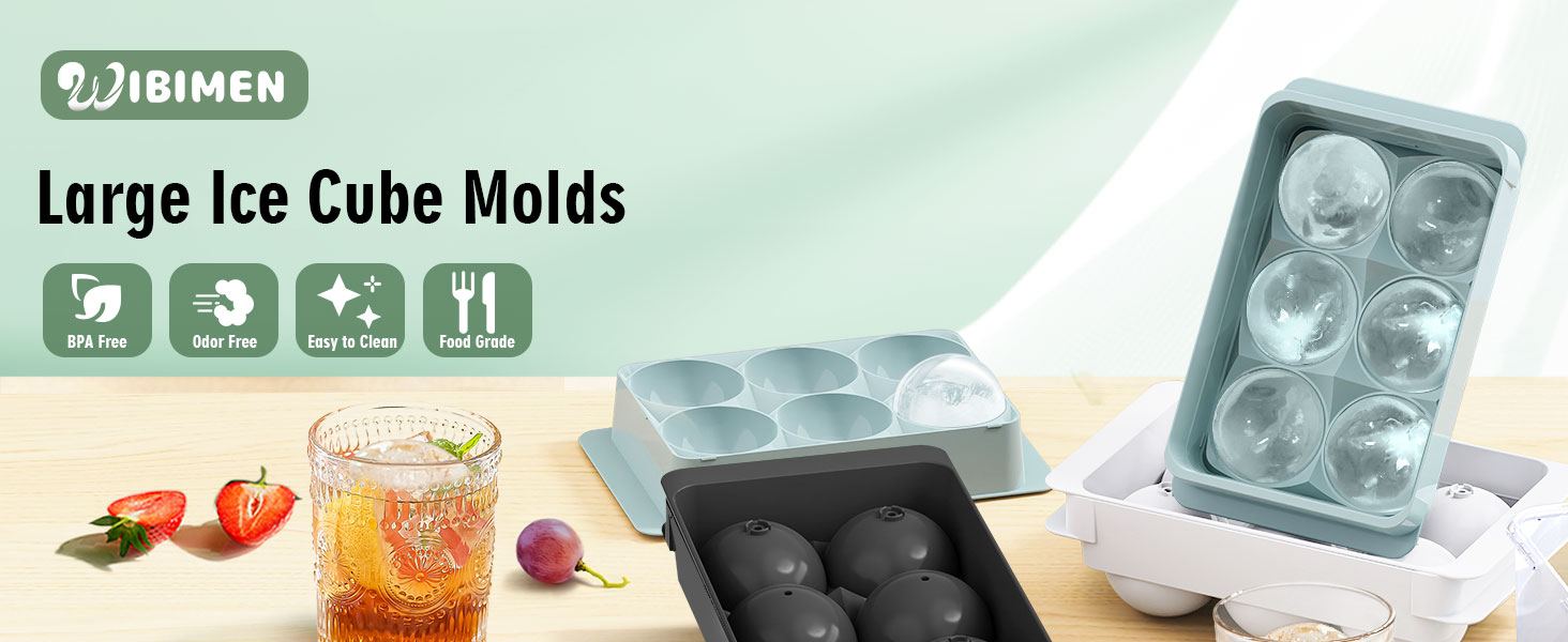 Large Ice Cube Molds