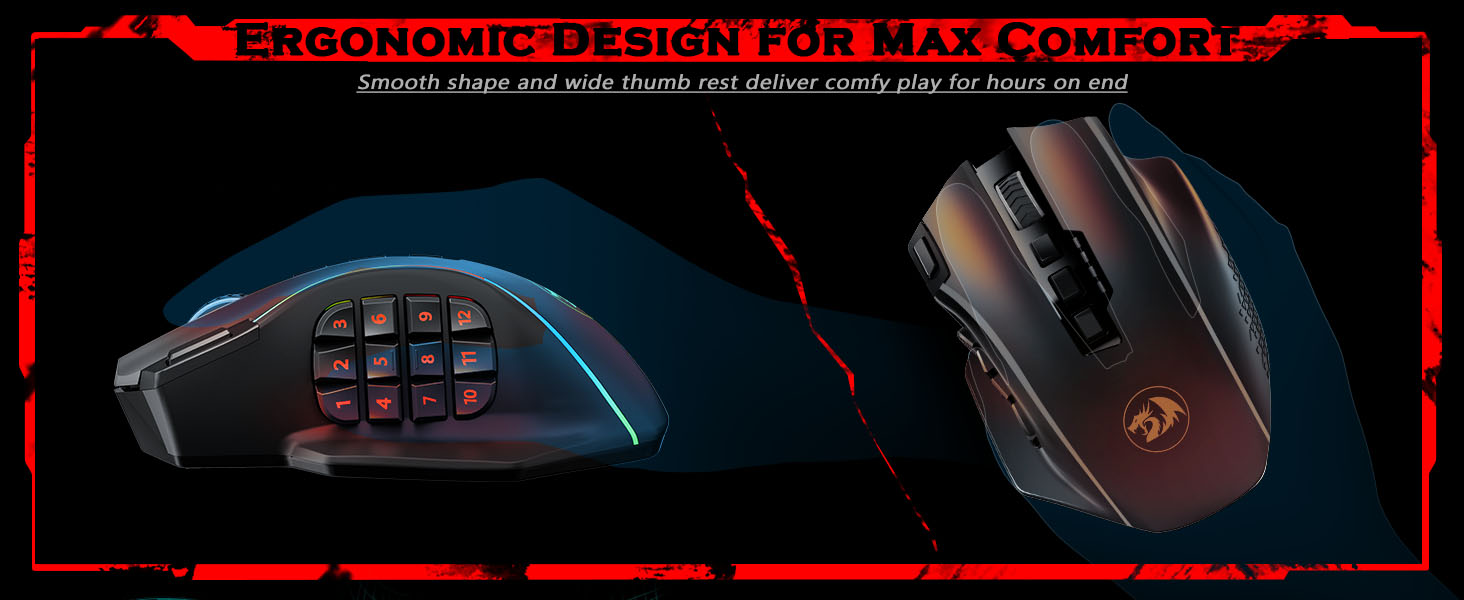 Comfortable Mouse Gaming