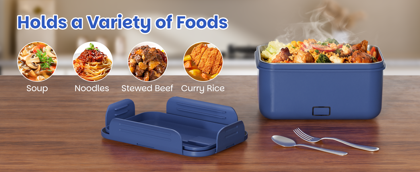 Hold a variety of foods