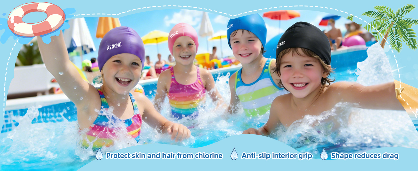 kids swim cap