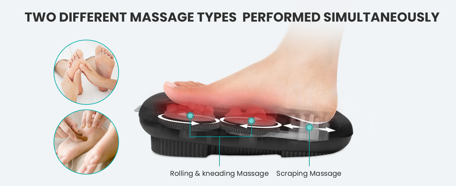 Two different massage types