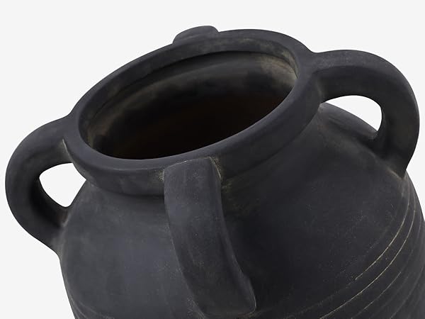 Wide mouth vase