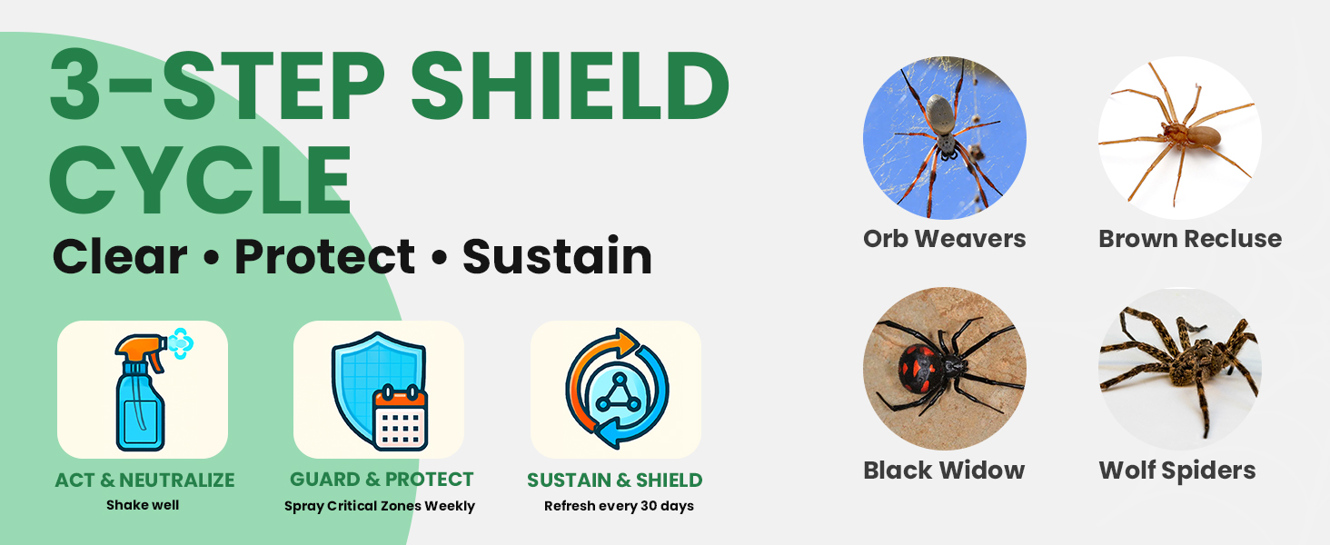 spider repellent indoor