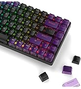 Womier Pudding Keycaps - PBT Keycaps, Shine Through Keycaps, 165 Keys Keycaps Set, Custom Keycaps...