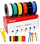 22 Gauge Wire Solid Core Hookup Wires – 22 AWG (OD:0.65mm) Pre-Tinned, PVC Coated Copper Wires 6 ...