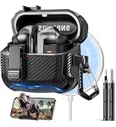 Polislime Compatible with Samsung Galaxy Buds 3 Case & Galaxy Buds 3 Pro Case with Phone Stand, C...