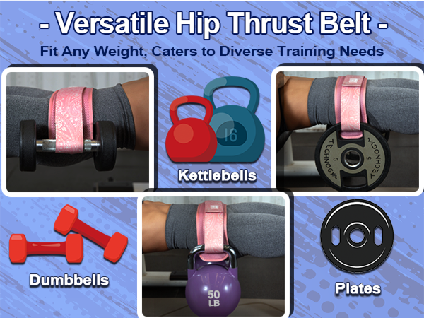 comfortable hip thrust belt
