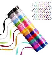 30 Roll 15 Colors Curling Ribbons for Crafts Bows Present Wrapping Florist Wedding Party Festival...