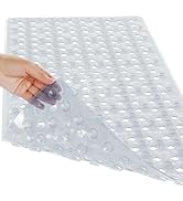 Yimobra Bathtub Mat 34.5 x 15.5 Inch, Non Slip and Safety Bath Mat for Tub, Long Shower Mats for ...