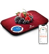 EILISON Smart Kitchen Scale with Nutrition Calculator, Digital Food Scale, Large TFT Color Displa...