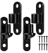 TamBee Heavy Duty Gate Hinges for Metal Wood Fence, 304 Stainless Steel 600LB, Bolt-On Weld-On Ou...