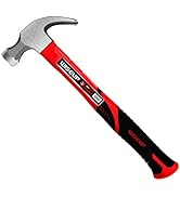 WISEUP Professional Grade Small Claw Hammer 8 Oz For Tack Nail Framing Carpenter Craft Home Repai...
