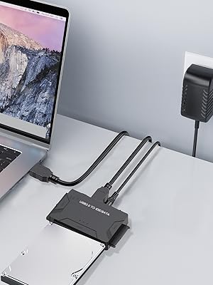 SATA/IDE to USB 3.0 Adapter, Hard Drive Adapter Cable Converter