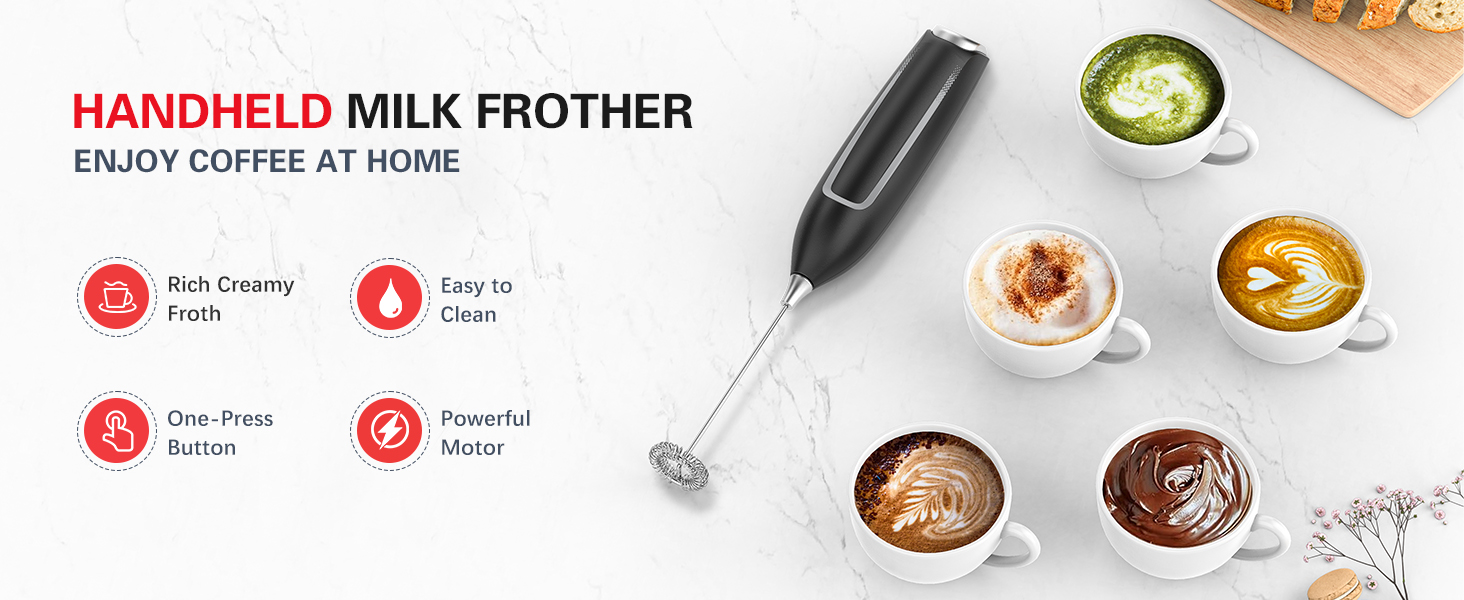 Milk Frother Handheld