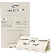 PIC Mouse Glue Board, Pest Control Traps Indoor for Home, Sticky Trap for Rodents (72 Traps Total)