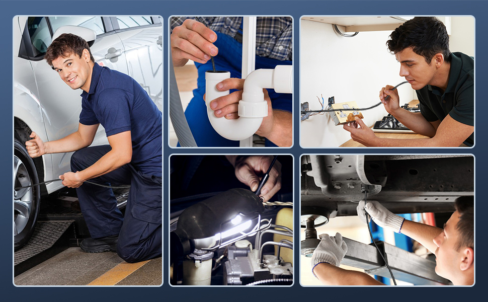 Inspection camera with light