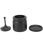 58mm Coffee Powder Press,Dosing Rings Press,Aluminum Alloy Dosing Cup Anti Flying Dust Powder Cup...