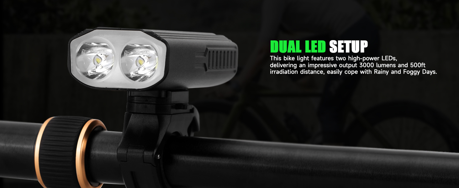 DUAL LED SETUP