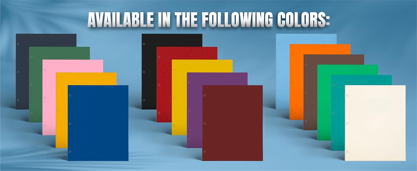 Two Pocket Portfolio Folders matte