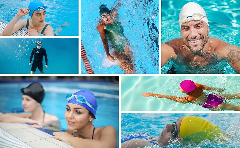 swimming cap