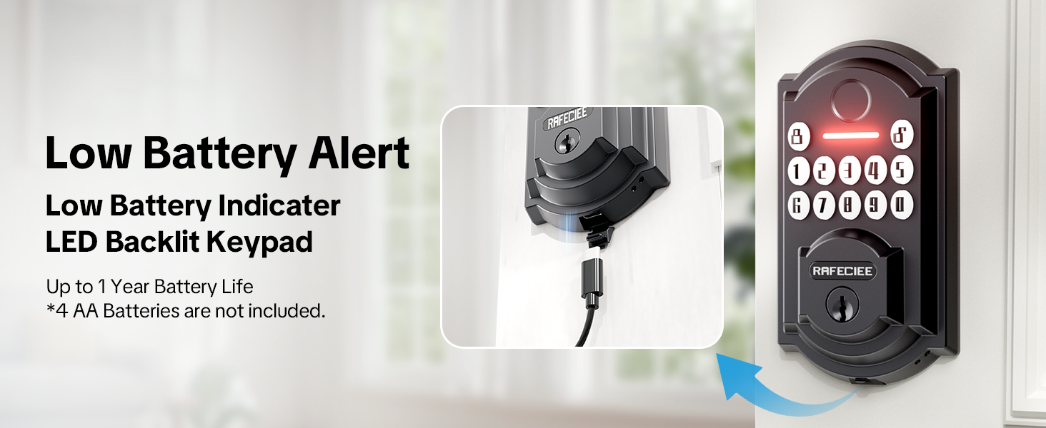 front door lock set keyless entry