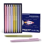 WRITECH Fine Point Gel Pens: 0.5mm Aesthetic Morandi Pen Multicolor Ink Retractable No Smear & Sm...