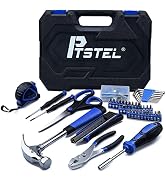 General Hand Tool Set,Home/Auto Repair Basic Tool Kit Sets, With Solid Carrying Tool Box (118 PCS)