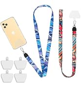 Doormoon Phone Lanyard, Universal Adjustable Neck Straps for Phone Case Keys ID Badges Compatible...