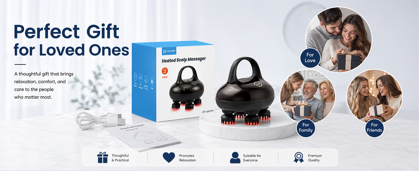 Heated Scalp Massager