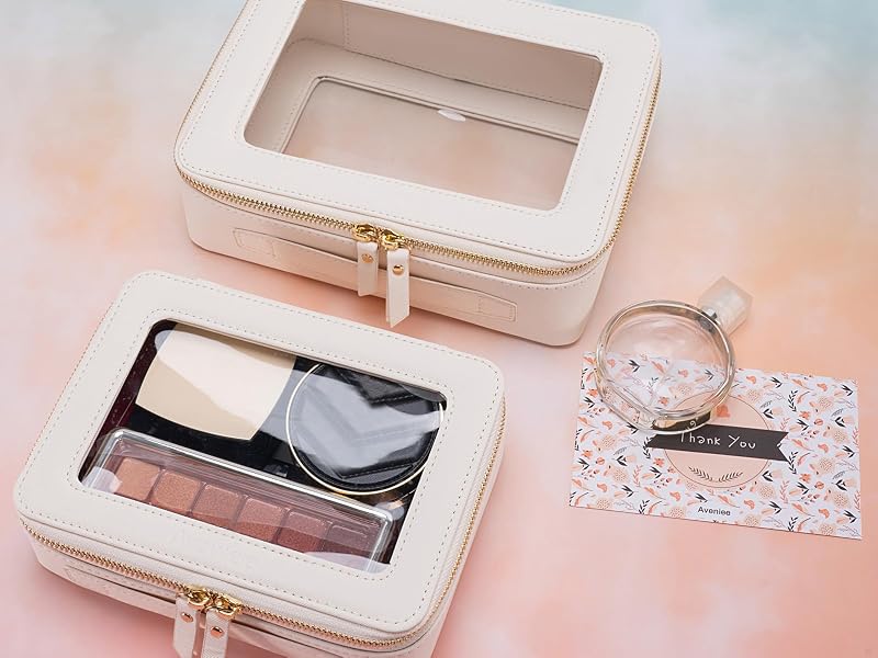 clear toiletry case