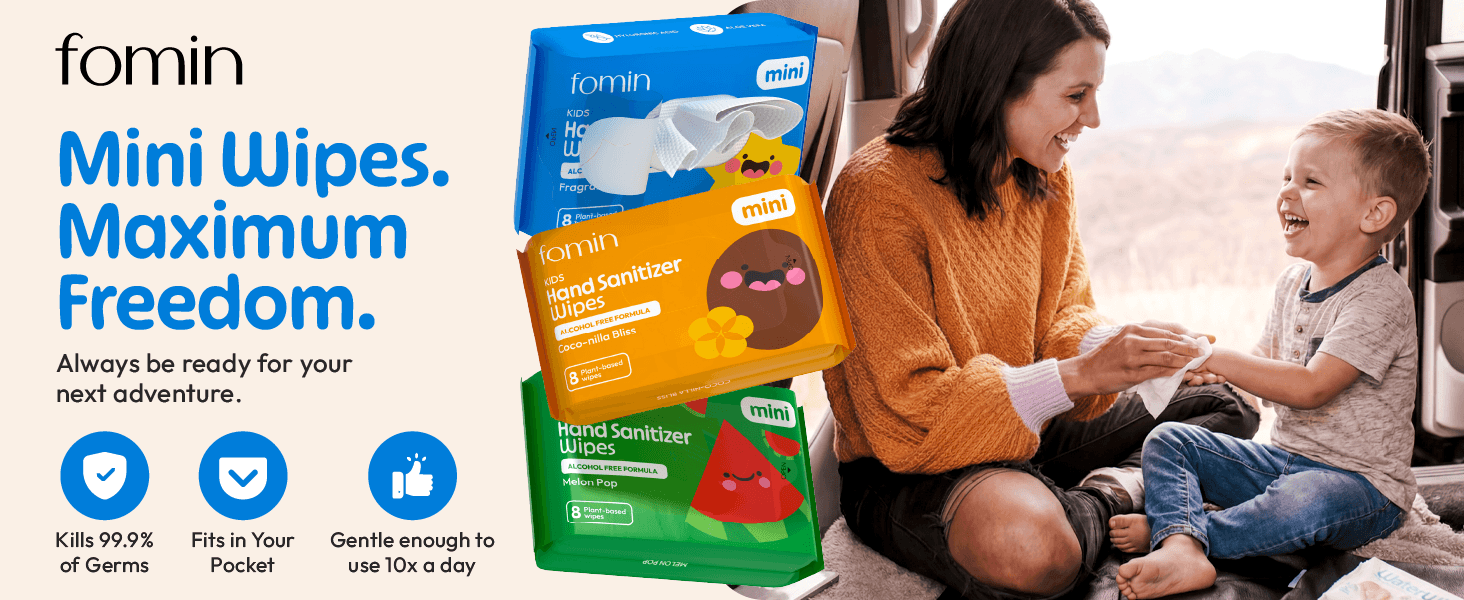 Mini Hand Sanitizer Wipes