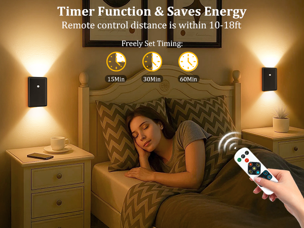 wireless wall light
