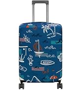HYPER VENTURE Washable Luggage Cover - Fashion Suitcase Protector Fits 27-30 Inch Luggage (Hawaii...
