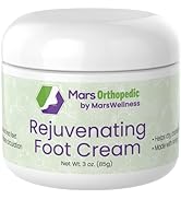 Mars Orthopedic Rejuvenating Foot Cream for Dry Cracked Feet, & Soreness – Natural Fast Acting Mo...