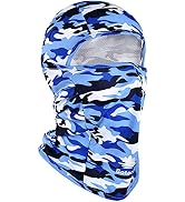Botack Balaclava Face Mask, Sun UV Protection Breathable Full Head Mask for Cycling Men Women