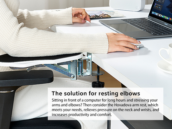 Computer Arm Rest Support Extender